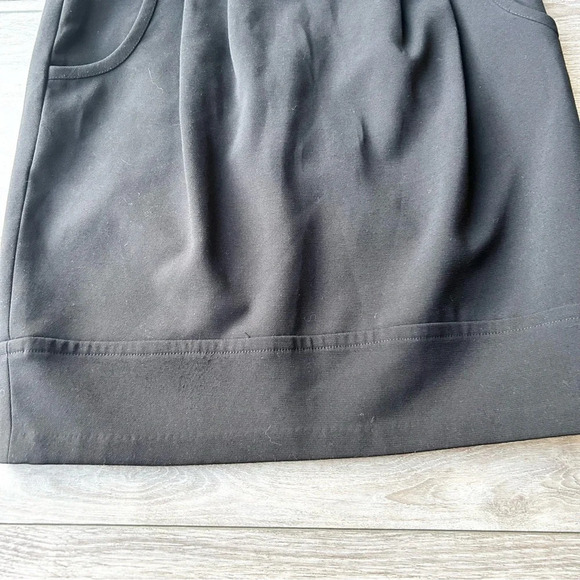 Sandra Angelozzi Black Belted Mini Tulip Skirt - Picture 3 of 10